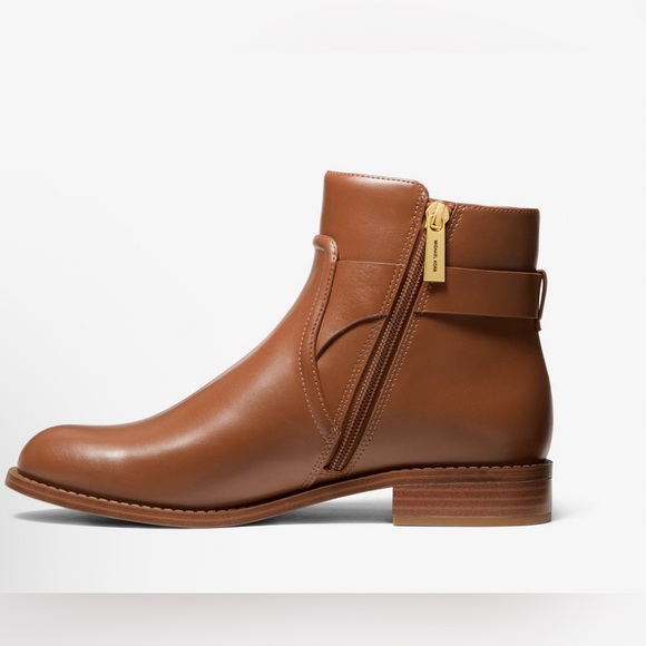 Michael Kors NIB Carmen Ankle Leather Boot-MRSP $295 - Picture 2 of 6